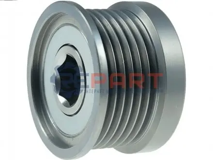 Шків генератора Ford Fiesta VI/Focus II/Kuga I/Mazda 3/Volvo V50 1.6/2.0D 04 AS AFP6044