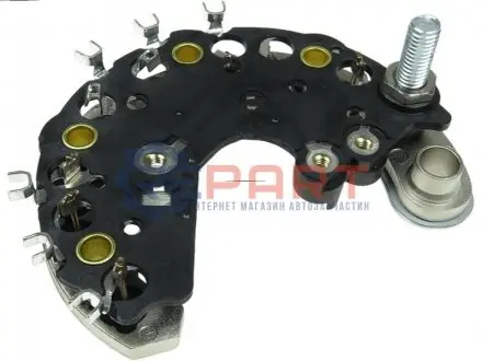 Фото 1 — Монтажна пластина діода генератора AUTOSTARTERARC3015 AS (ARC3015) Фото Монтажна пластина діода генератора AUTOSTARTERARC3015 AS (ARC3015) зображення 1