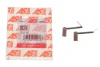 Щітки генератора (24V) (4.8x8x17.7) (вугільні) AS (BX214) зображення 2