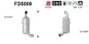 Фільтр сажевий Citroen Berlingo/Peugeot Partner 1.6 HDI 08-12 (Євро 4) AS (FD5009) зображення 1