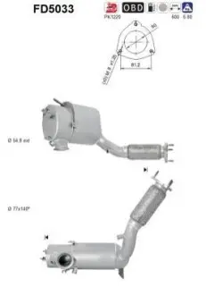 Автозапчасть AS FD5033