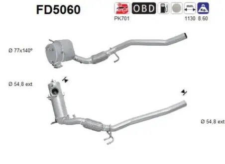 Автозапчасть AS FD5060