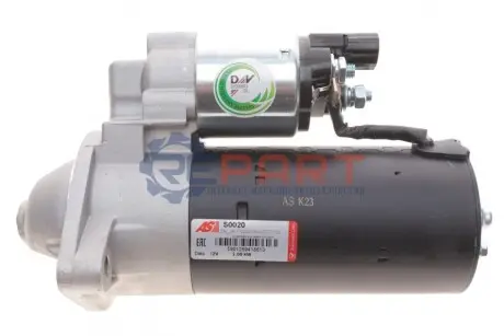 Стартер Toyota Avensis 2.0 D 97-03 (12V/2.0kw) (z=9) - Стартер Toyota Avensis 2.0 D 97-03 (12V/2.0кВт) (z=9) AS S0020 Купить в Украине