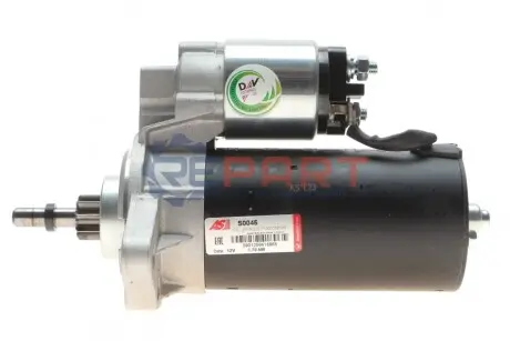 Стартер VW T4 2.4 D/2.5 TDI/2.8 VR6 95-03 (1.7kw) (z=9) AS S0045 Купити в Україні