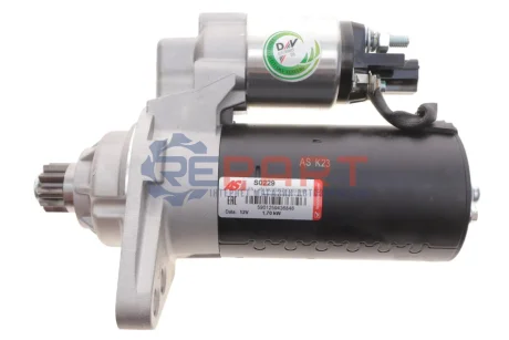 Стартер VW Caddy III 2.0SDI 04-10 (12V/1.7kw) (z=10) AS S0229 Купити в Україні