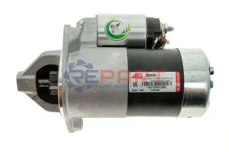 Стартер Mitsubishi L200/L300/Pajero 86-07 (12V/1.2kw) (z=8) AS S5020 Купити в Україні