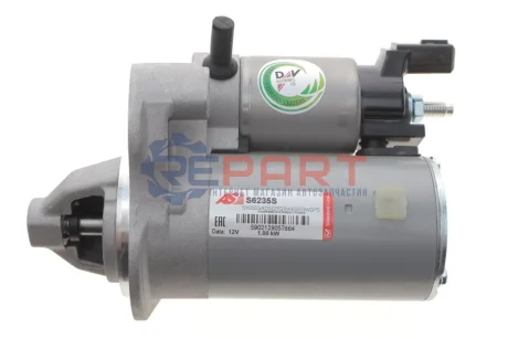 Стартер Citroen C3/C4/Peugeot 108/2008/208/301 1.0/1.2 VTI 12- (12V/1kw) AS S6235S Купити в Україні