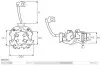 Фото Щіткотримач стартера VW Golf/T5/Caddy 1.9/2.0-2.5TDI AS (SBH0037) зображення 2