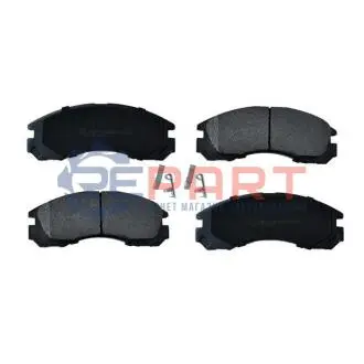 MITSUBISHI тормозные колодки передние.Pajero 90-,L200/400, Galant, Lancer ASAM 55344 Купить в Украине