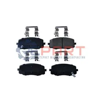 Колодки гальмівні (передні) Hyundai I10 08-/Kia Picanto 04 ASAM 55408 Купити в Україні