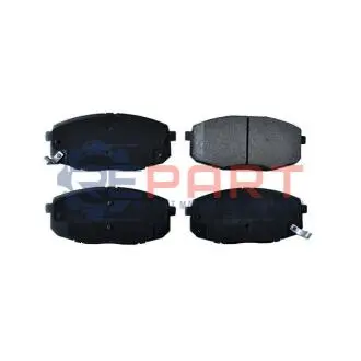 Колодки гальмівні (передні) Hyundai i30 07-12/Kia Cee'd 06-/Carens 02-/Cerato 09-/Soul 14 ASAM 55472 Купити в Україні