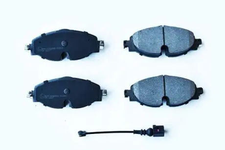 Колодки гальмівні (передні) Audi A3/Q2/Q3/Seat/Skoda Octavia/Kodiaq/VW Golf/Passat B8 12-(+датчик) ASAM 55750 Купити в Україні