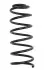 Пружина (передня) Audi A3/Seat Leon/Skoda Octavia I/VW Golf IV 1.0-2.3 91-10 (B3) 72909