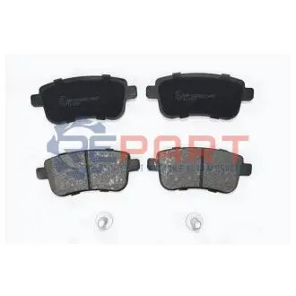 Тормозные колодки (задние) Megane III/Fluence 08- ASAM 74232 Купить в Украине