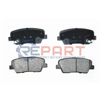 Колодки гальмівні (задні) Hyundai Santa Fe II 06-/Kia Sorento II 09 ASAM 74264 Купити в Україні