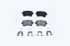 Тормозные колодки задние. AUDI A4,A5,Q5 07- ASAM (74516) изображение 1