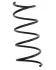 Фото DB пружина передняяL=433mm W203 00 ASAM (75909) зображення 1