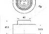 Ролик модуля натягувача ременя - ASHIKA 4501106 (1307057J00, 1307057J01, 1307057J10)