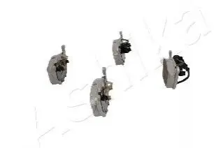 Комплект гальмівних колодок (передніх) Audi A3/Skoda Octavia 96-13/Fabia 99-/VW Caddy/Golf 96-15 (+датчик) ASHIKA 50000043