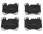 Тормозные колодки (передние) BMW X5 (E70)/X6 (E71/E72) 06- (Brembo) ASHIKA (50000133) изображение 1