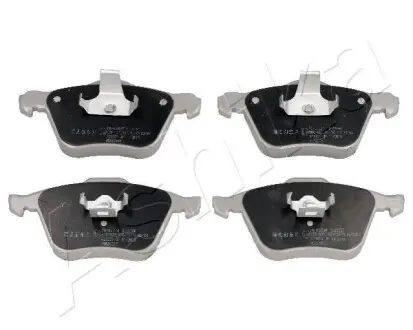 Колодки гальмівні (передні) Volvo S60 00-10/V70 01-08/S80 01-06/XC90 02-14 ASHIKA 50-00-0336 Купити в Україні