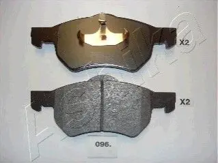 Колодки гальмівні (передні) Сhrysler Voyager 95-08/Dodge Caravan 00-07 (Ate) ASHIKA 5000096