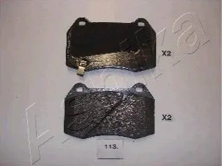 Тормозные колодки, дисковый тормоз.) ASHIKA 5001113