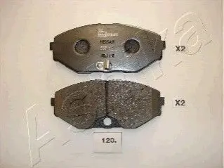 Тормозные колодки, дисковый тормоз.) ASHIKA 5001120