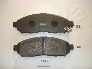 Тормозные колодки, дисковый тормоз.) ASHIKA 5001121