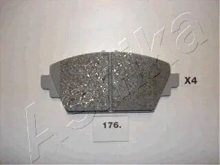 Тормозные колодки, дисковый тормоз.) ASHIKA 5001176