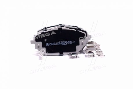 Колодки тормозные передние дисковые TOYOTA AURIS, COROLLA 12- (выр-во) - 50-02-2000 (0446502390, 0446502391) ASHIKA 50022000 (фото 1)