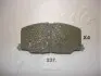 Тормозные колодки, дисковый тормоз.) ASHIKA (5002237) изображение 1