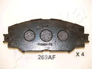 Тормозные колодки дисковые SUBARU TREZIA 1.3.IT ASHIKA 5002269