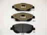 Колодки гальмівні (передні) Toyota Avensis 08-18/Verso 09-18 ASHIKA (5002276) зображення 2