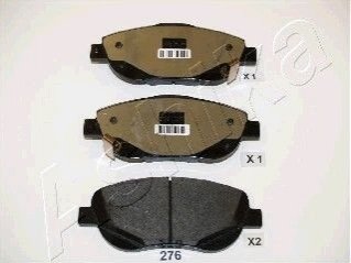 Тормозные колодки дисковые перед. Toyota Avensis, Verso 2.2D 05- - 50-02-276 (0446505260, 0446505300, 0446505290) ASHIKA 5002276