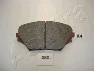 Тормозные колодки, дисковое тормоз (набор) ASHIKA 5002280
