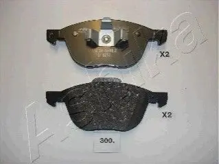 Комплект гальмівних колодок (передніх) Ford Focus II-III/Kuga/Connect/Mazda 3/5/Volvo C30/C70/S40 03 ASHIKA 5003300