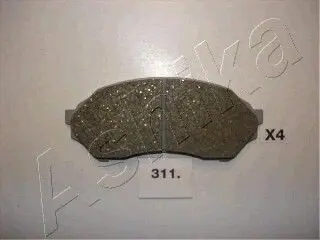 Колодки гальмівні (передні) Mazda 323 98-04 ASHIKA 5003311
