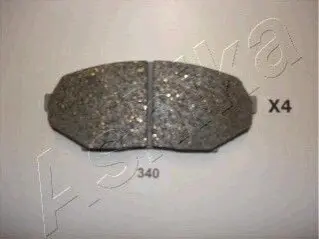 Гальмівні колодки, дискове гальмо (набір) ASHIKA 5003340