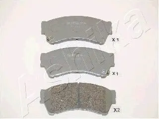 Колодки гальмівні (передні) Mazda 6 07-13 ASHIKA 5003346