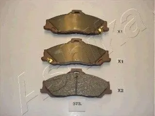 Колодки гальмівні (передні) Ford Ranger 99-12/Mazda B-serie 99-06/BT-50 06 ASHIKA 5003373