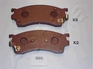 Тормозные колодки, дисковый тормоз.) ASHIKA 5003399