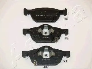 Колодки гальмівні (передні) Honda Accord VIII 08 ASHIKA 5004407