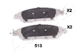 Колодки гальмівні (передні) Nissan Pathfinder IV/Murano III 13- (Sumitomo) ASHIKA 5005513 Купити в Україні
