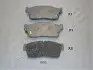 Колодки гальмівні (передні) Chevrolet Cruze 00-08/Subaru Justy 07-/Suzuki Ignis 00-/Nissan Pixo 09 ASHIKA (5008809) зображення 2