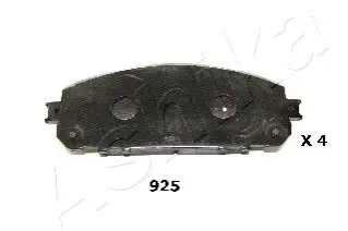 Колодки гальмівні (передні) Jeep Cherokee 13 ASHIKA 5009925 Купити в Україні