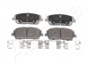 Тормозные колодки дисковые перед. Hyundai Santa Fe Kia Sorento 2.0D/2.2D/2.4 01.15- ASHIKA 50-0H-H30 (фото 1)