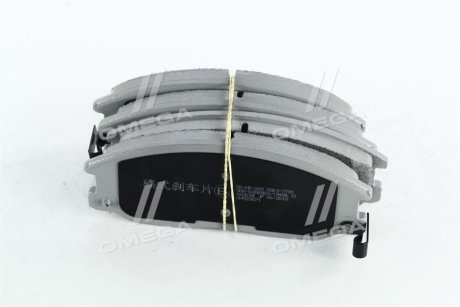 Колодки тормозные передние дисковые HYUNDAI H-1 (выр-во) - 50-H0-005 (581153B0S0, 581153A100, 58115391S0BR) ASHIKA 50H0005