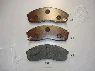 Тормозные колодки, дисковый тормоз.) ASHIKA 50K0005