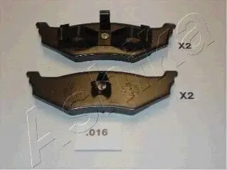 Тормозные колодки, дисковый тормоз.) ASHIKA 5100016